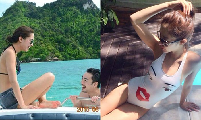 น้ำชา ชีรณัฐ ควงไฮโซพก หวานฉ่ำกลางทะเล!