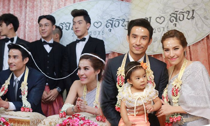 ชื่นมื่น!! ตั้ม เดอะสตาร์10 เข้าพิธีแต่งงาน เซอร์ไพรส์ภรรยาท้องลูกคนที่ 2