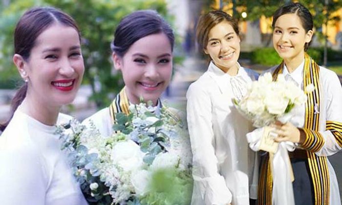 เพื่อนพ้องในวงการร่วมยินดี ญาญ่า วันรับปริญญา