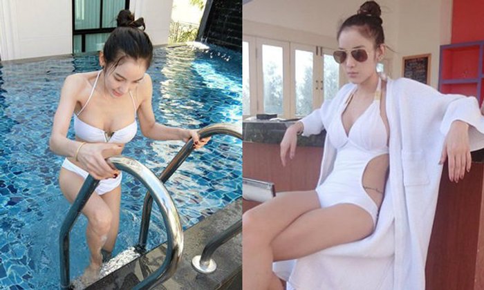 แพท ณปภา ได้เวลาอวดรอยสักสุดเซ็กซี่ข้างเอว