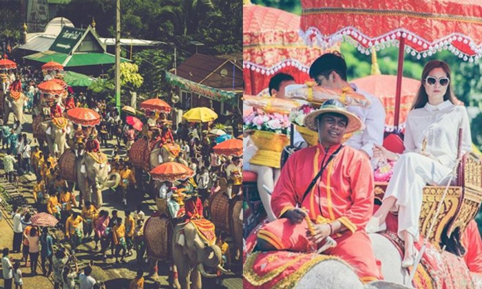 กฐินสามัคคีวัดท่าไม้จัดยิ่งใหญ่อลังการ ดาราคนดังร่วมบุญ