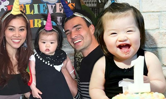 จ้ำม่ำน่ารัก "น้องบีลีฟ" ลูกสาว "ตั๊ก บริบูรณ์" อายุ 1 ขวบแล้ว