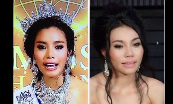 เอมมี่ อมลวรรณ เดือด! คนเอาหน้าเทียบเฟร้นฟราย มิสไทยแลนด์เวิลด์ 2015