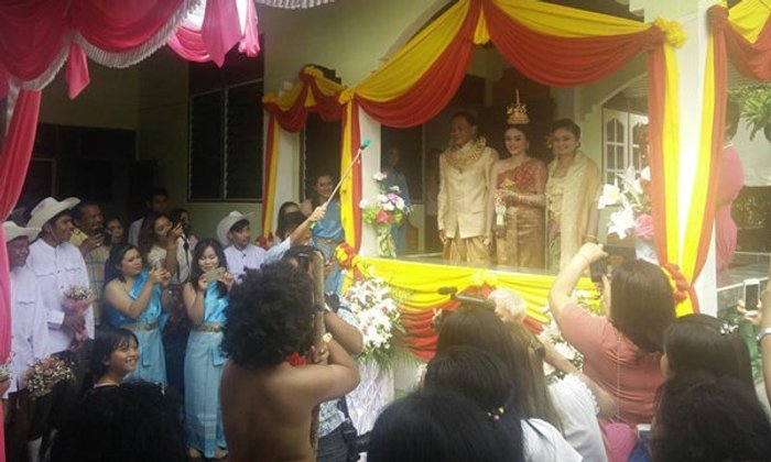 เจ้าบ่าวเจ้าสาวไอเดียเก๋ จัดงานแต่งธีมสังข์ทอง