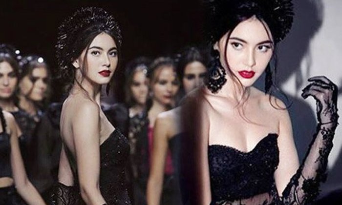 ใหม่ ดาวิกา เจิดจรัสบนแคทวอล์คแฟชั่นโชว์