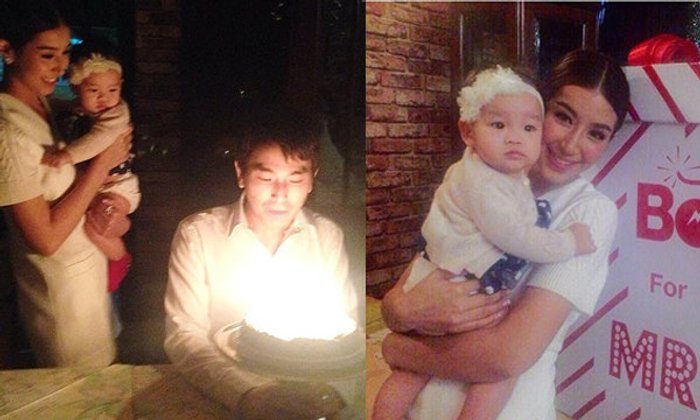 มิ้นต์ ชาลิดา อุ้ม "น้องปีใหม่" เซอร์ไพรส์วันเกิดภูผา