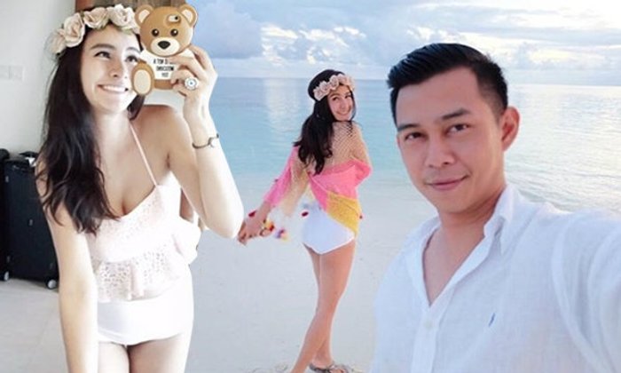 กระแต ศุภักษร ชีวิตสุดแฮปปี้ ควงสามีเที่ยวมัลดีฟส์
