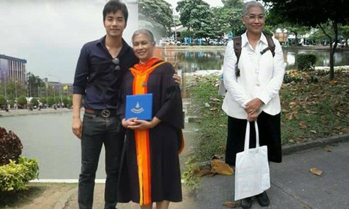 คุณแม่ของเจมส์ เรืองศักดิ์ อายุ 60 ปี มุ่งมั่นเรียน หวังคว้าปริญญาใบที่ 2