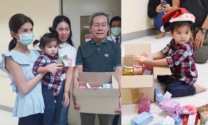 น้องมะลิ สุดน่ารักมอบของแทนคำขอบคุณให้พี่นักข่าว