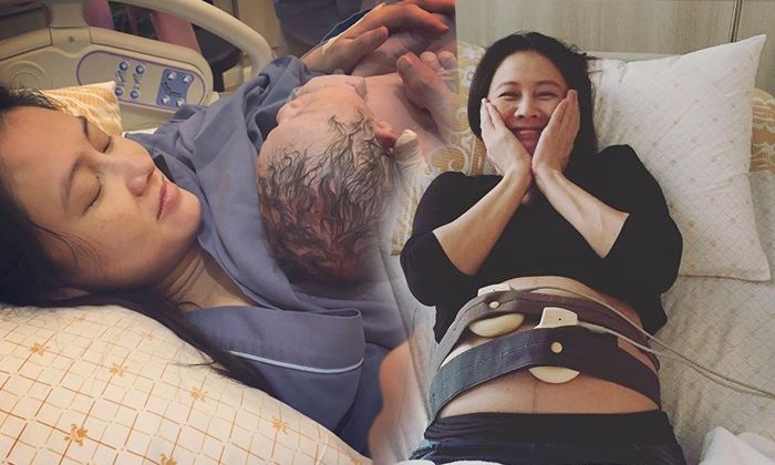 เอ๊ะ ศศิกานต์ คลอดลูกชายแล้ว ตั้งชื่อ "น้องโรนิน"