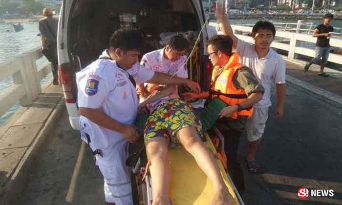สาวนอนสลบหาดเกาะล้าน บอกจำได้แค่ถูกผู้ชายผลักตกตึก