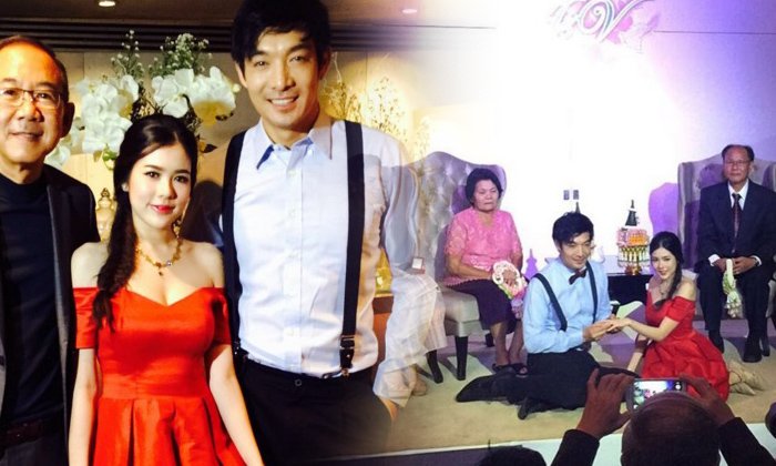 โอ๊ต วรวุฒิ สู่ขอ..แลกแหวนหมั้น จีน่า แฟนอายุห่าง 21 ปี