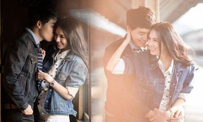 เบเบ้ บูม ถ่ายพรีเวดดิ้งหวาน กับโลเคชั่นรถไฟเท่ๆ