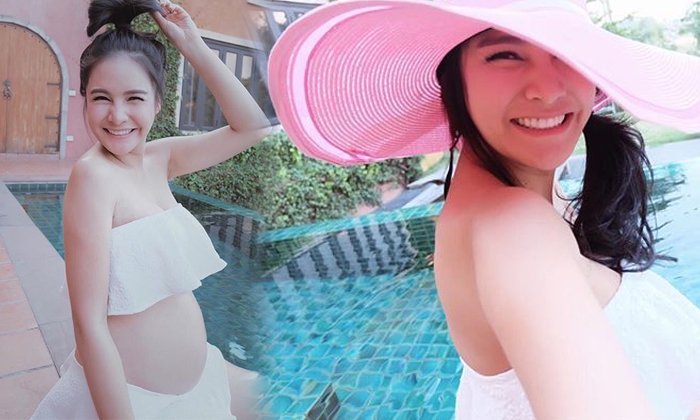 กระแต ศุภักษร ท้อง 6 เดือน ใส่บิกินี่หุ่นยังเป๊ะมาก