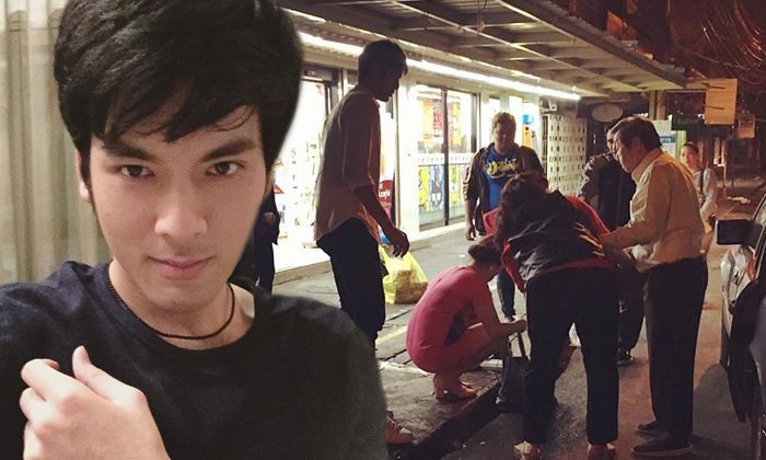 บอม ธนิน หล่อมีน้ำใจ ทิ้งสัมภาระตัวเองช่วยคนเป็นลม