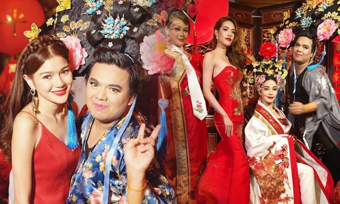 ซุปตาร์พรึ่บ! ปาร์ตี้วันเกิดย้อนหลัง "เอ ศุภชัย" ธีมจีนอลังการ