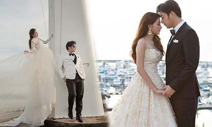 พรีเวดดิ้ง เจมส์ เรืองศักดิ์ กับเจ้าสาวก้อย นัชชา บนเรือยอร์ชสุดหรู