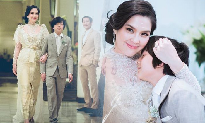 เป็นหนุ่มแล้ว "น้องอชิ" คนสำคัญส่งแม่ "โบ ชญาดา" สู่วิวาห์