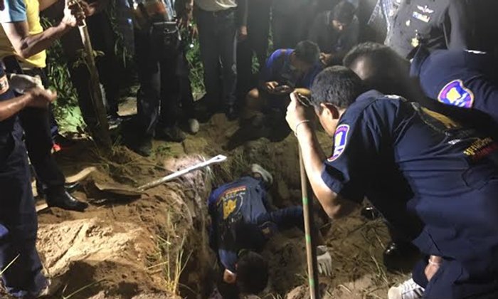 พบศพหนุ่มออสซี่ถูกฆ่าฝังดิน หลังถูกอุ้มหายที่พัทยา