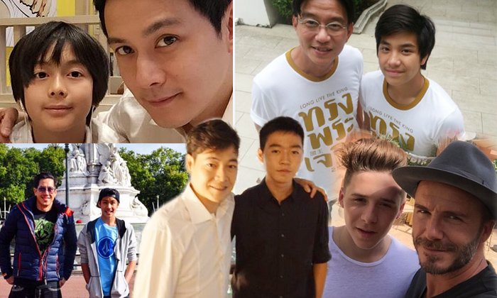 5 คุณพ่อยังหล่อ เผลอแป๊ปเดียวลูกโตเป็นหนุ่ม