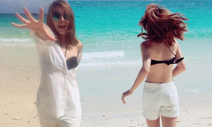 ลบภาพสาวห้าว เชียร์ ฑิฆัมพร ใส่บิกินี่เซ็กซี่มาก