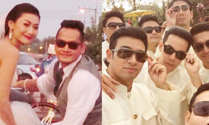 ขบวนขันหมากเหล่าพระเอกสุดฮา ร่วมงานแต่งดาวร้ายนิรุติ สาวสุชาติ