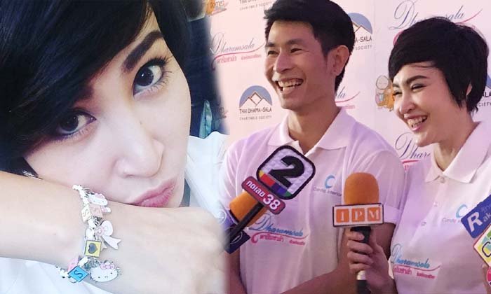ษา วรรณษา ควงหวานใจ จ๊อบ ไตรรงค์ อวดโฉมโชว์สื่อครั้งแรก