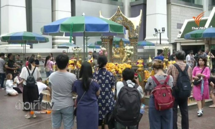 ครบ 1 ปีระเบิดศาลท้าวมหาพรหม แยกราชประสงค์