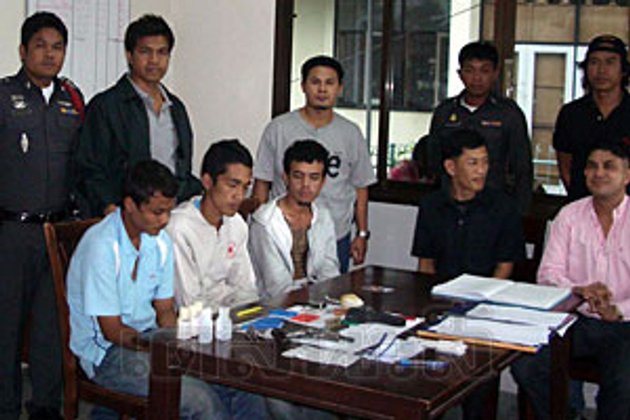 โปลิศตรังจับปาร์ตี้ยานรก
