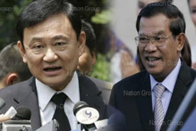สื่อเขมรตีข่าวกัมพูชาสร้างบ้านรับเสื้อแดง