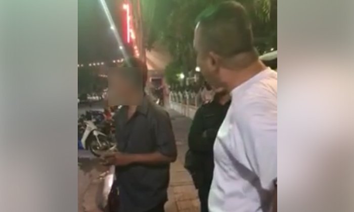 คลิปแก๊งเรียกเก็บค่าจอดรถ เงิบเจอลูกสาวตำรวจใหญ่
