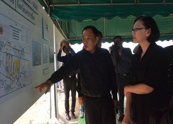 ชุติมาลงพื้นที่โคราชดูการผลิต-ตลาดข้าวครบวงจร