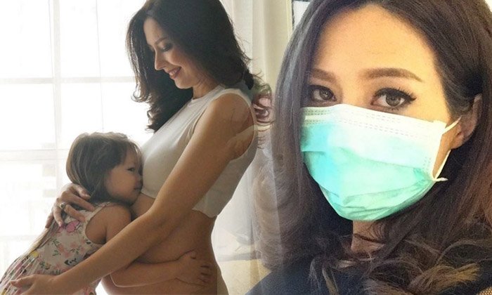 "ลิซ่า อลิซาเบธ" สุดห่วง อุ้มท้องใกล้คลอด แต่มาป่วย H1N1