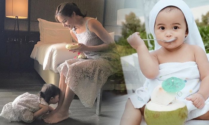 น่าเอ็นดู "น้องเจ้าขา" ลีลาน่ารักในวันแม่ แบบไม่ต้องบอก