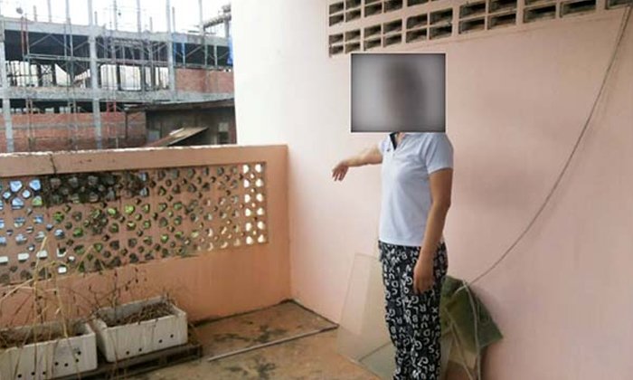 'ไอ้หื่น' ปีนตึกจับสาวร้านขายยา มัดมือ - เท้า หวังข่มขืน