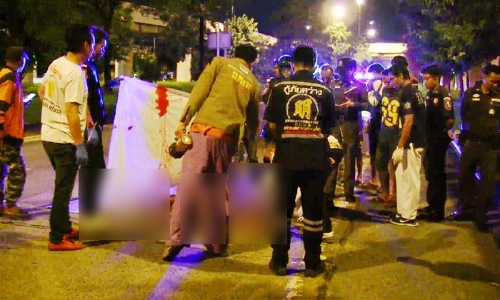 ร่างละเอียดไม่เหลือโครงมนุษย์ ถูกบัสชน รถเหยียบซ้ำกระจุย !