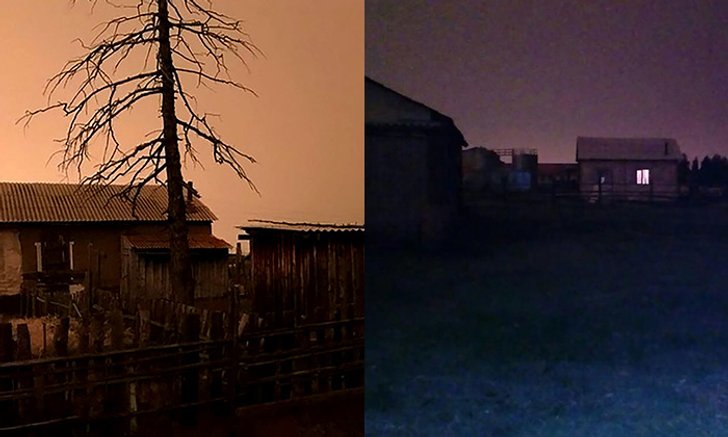 ชาวบ้านรัสเซียแตกตื่น อยู่ดีๆ กลางวันกลายเป็นกลางคืน มืด 3 ชั่วโมง อุณหภูมิลดฮวบ