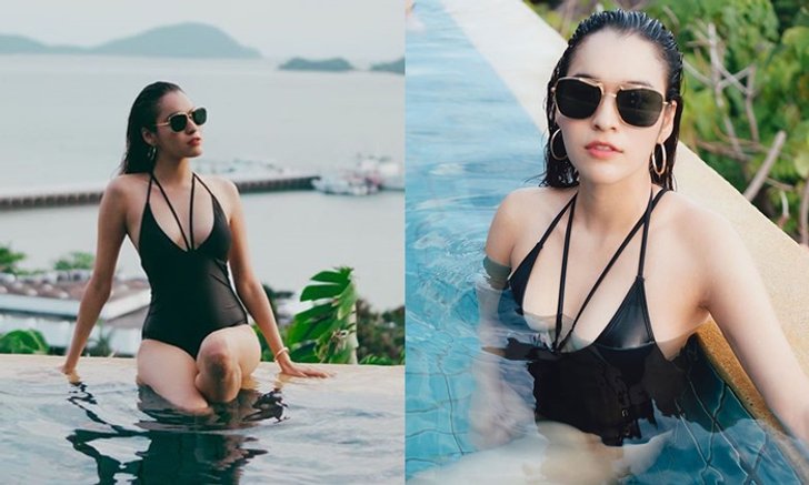 "หยาดทิพย์" ทำชุดว่ายน้ำดูเล็กไปเลย ทริปนี้แซ่บล้นสระน้ำจริงๆ