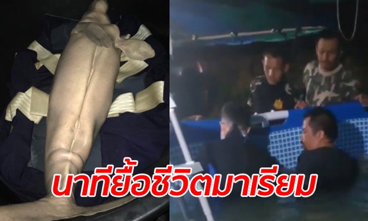 เผยคลิปนาทียื้อชีวิต "มาเรียม" พะยูนน้อยขวัญใจคนไทย โลกออนไลน์แห่อาลัย