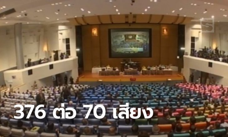 มติสภา เห็นชอบ พ.ร.ก. โอนย้ายอัตรากำลังพล-งบทหาร 376 ต่อ 70 เสียง