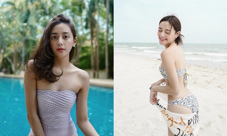 "น้องหยดน้ำ" หวานใจ "ท็อป จรณ" ขอแซ่บบ้าง โพสต์รูปใส่ชุดว่ายน้ำรัวๆ