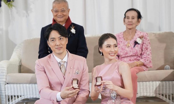 รัก 9 ปี สุกงอม "หนึ่ง อภิวัฒน์" จูงมือ "เก๋ ณัฐวรรณ" เข้าพิธีวิวาห์สุดหวาน