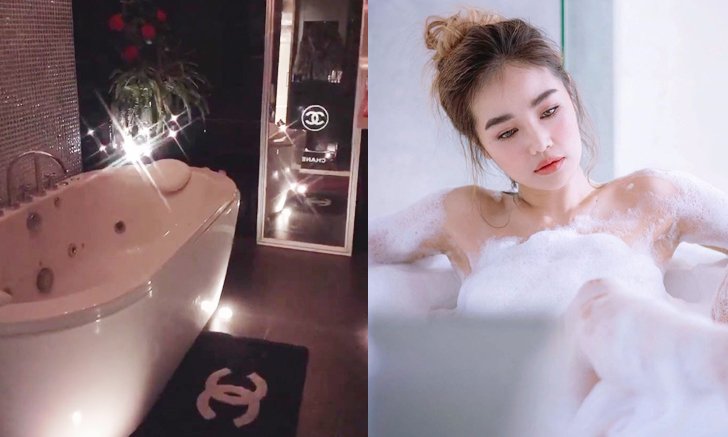 ห้องน้ำบ้าน "กระแต อาร์สยาม" ตกแต่งด้วยของแบรนด์เนม หรูหราแพงทุกมุม
