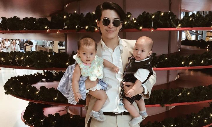 "มีก้า-มีญ่า" ครบ 8 เดือน "พ่อป๊อก" เห่อลูกแฝดมาก ลงภาพน่ารักอวยพรวันเกิด