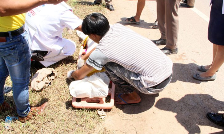 หนุ่มใหญ่ลมชักกำเริบ ปั่นจักรยานตกลงข้างทาง จมน้ำดับอนาถ