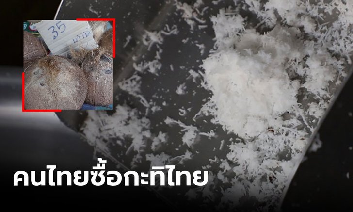 อังกฤษแบนกะทิไทย ไม่กระทบราคาในประเทศ