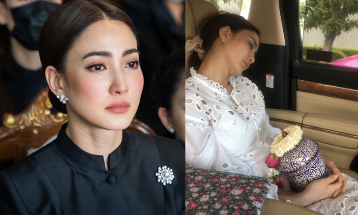 "แม่นิด" เผยภาพ "แต้ว ณฐพร" กอดโกศอัฐิคุณพ่อไม่ห่าง พาพ่อกลับบ้านเราด้วยกัน