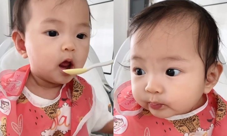 "เจนี่" โพสต์คลิปลูกสาว "น้องโนล่า" กินเก่งแม่แทบไม่ได้วางช้อน