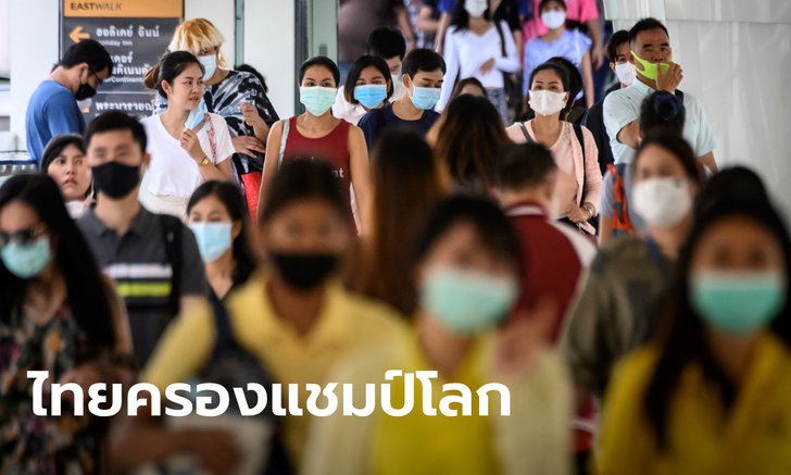 กระหึ่มโลก! ไทยครองอันดับ 1 ประเทศที่ฟื้นตัวดีสุดจากพิษโควิด-19 ระบาด