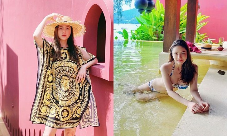 "นาตาลี" จัดทริปสวีทฟลุค ใส่ทูพีซเซ็กซี่ ดูสวยหน้าเด็กมาก